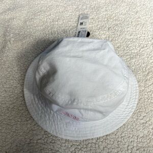 Adidas White bucket hat